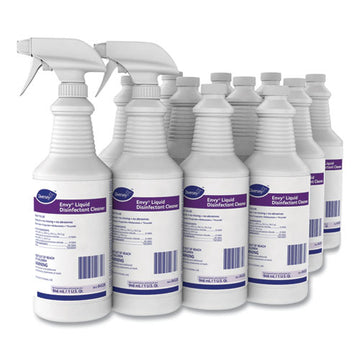 Diversey™ Envy Liquid Disinfectant Cleaner, Lavender, 32 Oz Spray Bottle, 12-carton freeshipping - TVN Wholesale